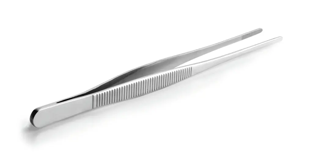 Pinza Chef Recta Inox. 15,5 Cm.