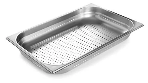 Cubeta Gn. Perforada Inox. 1/2 150