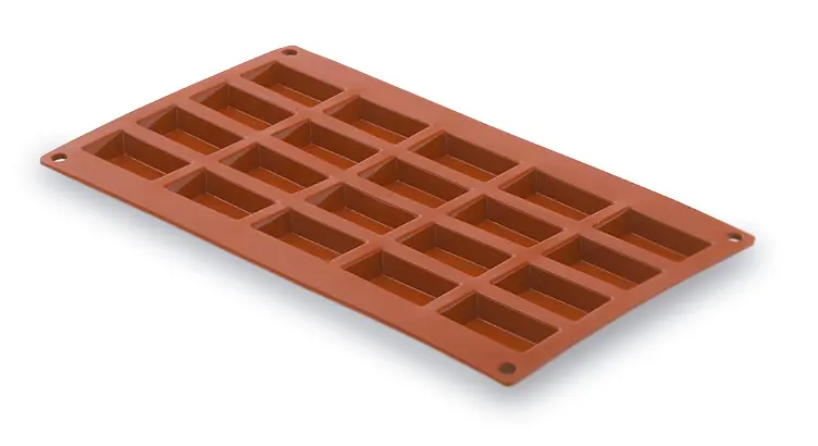 Molde Rectangulo 20 Cavidadades 49X26 Mm.