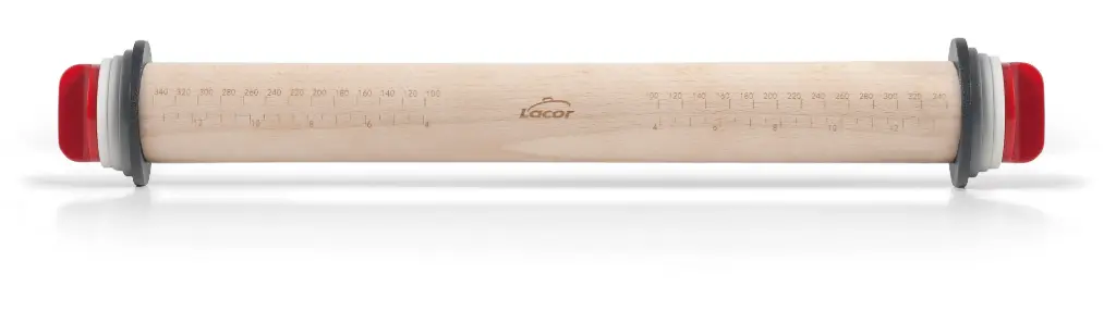 Rodillo Madera Con Anillas 34 Cm.  
