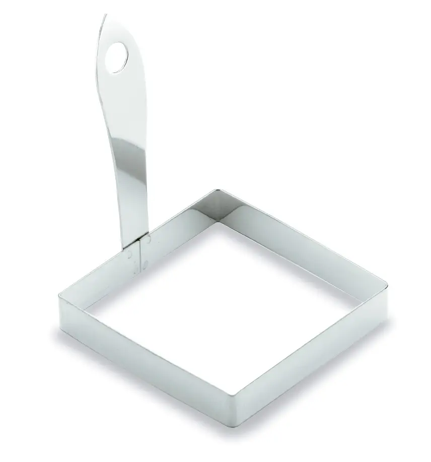 Molde Huevo Cuadrado Inox.      