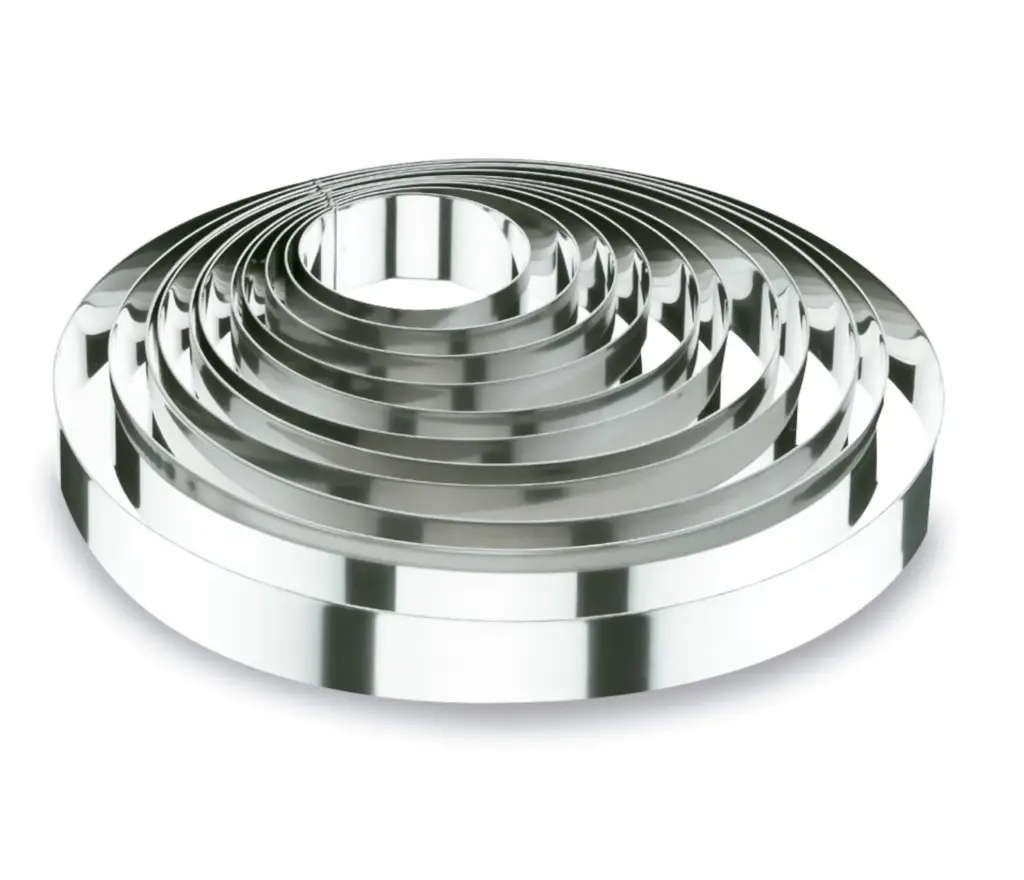 Aro Redondo Inox. 24X4,5 Cm.                                     