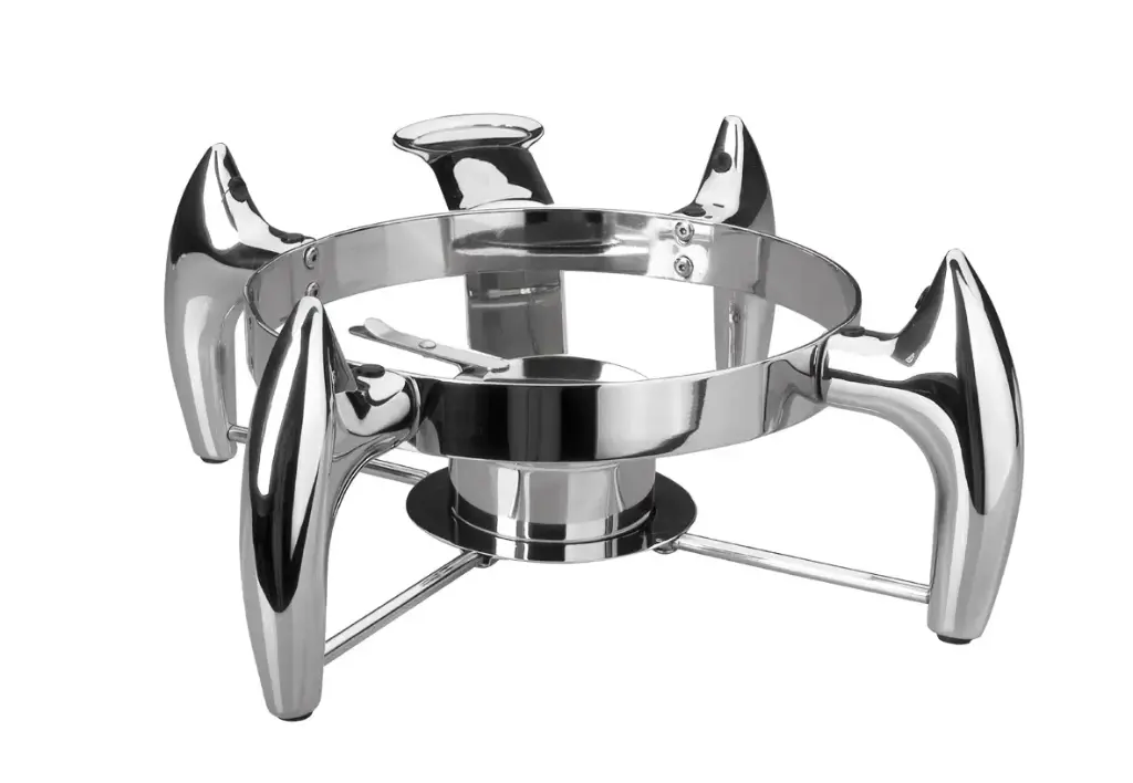 Soporte Chafing Dish Luxe Redondo 41X32 Cm.      