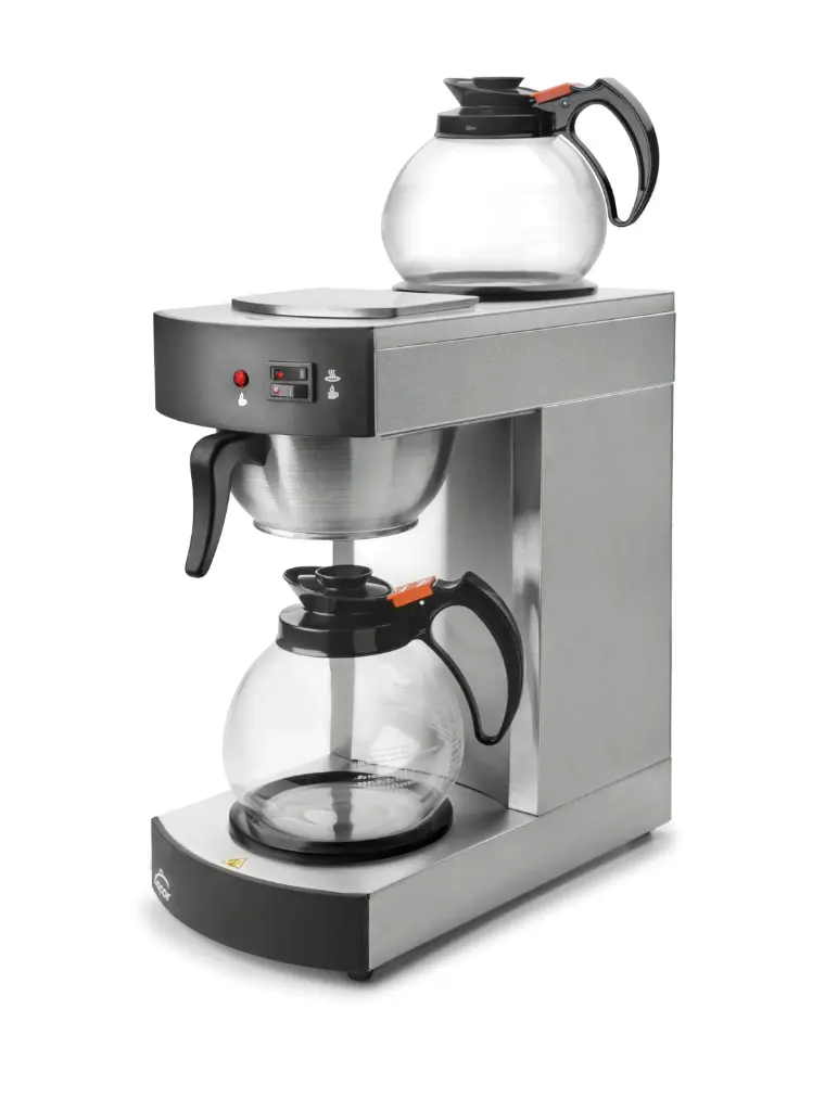 Cafetera Electrica Filtro Rapido 2 Jarras 2.100 W.