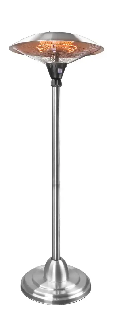 Estufa Electrica De Pie Extensible 2100 W.         