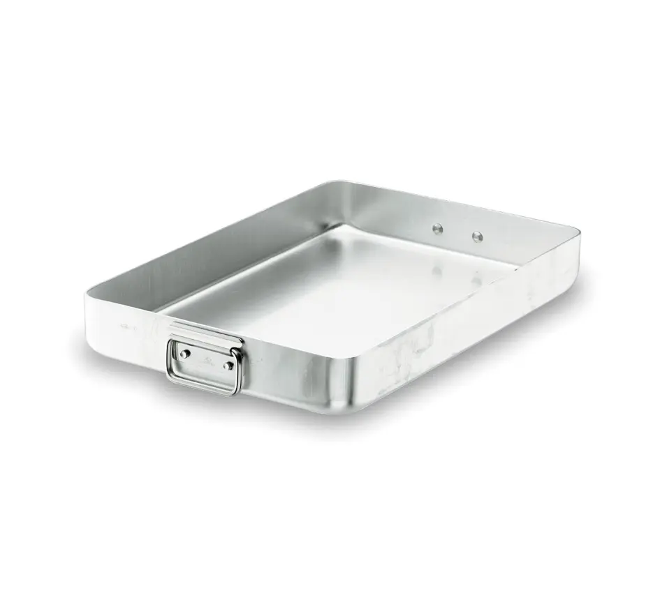 Rustidera Chef Aluminio Asas Moviles 70 Cm.          