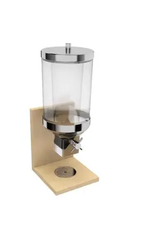 [13987] Dispensador Cereales Buffet Molino Madera Bridge