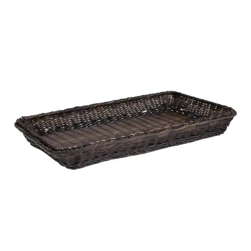 [40291] Cesta Rattan Profi Line Bicolor Gn. 1/1 65