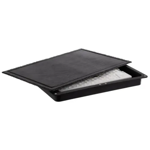 [11645] Expositor Buffet Refrigerado Negro 58X38X6,5 Cm.