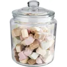 [82250] Tarro Classic Cristal Con Tapa 11,5X16 Cm.