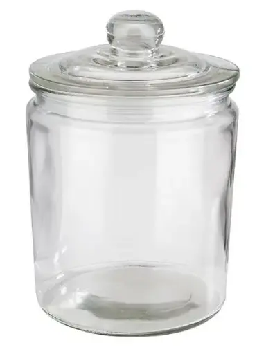 [82251] Tarro Classic Cristal Con Tapa 14X21,5 Cm.