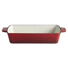 [88310] Fuente Fundicion Roja 33X24X6,5 Cm.