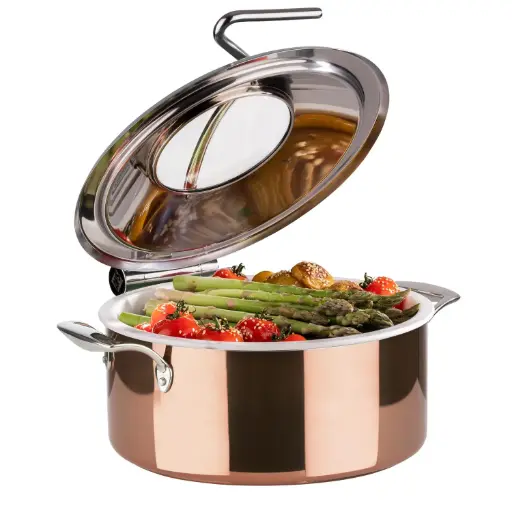 [12335] Chafing Dish Cobre 30,5X17,5 Cm.