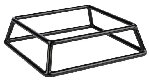 [33249] Pedestal Buffet Negro 18X18X5 Cm.