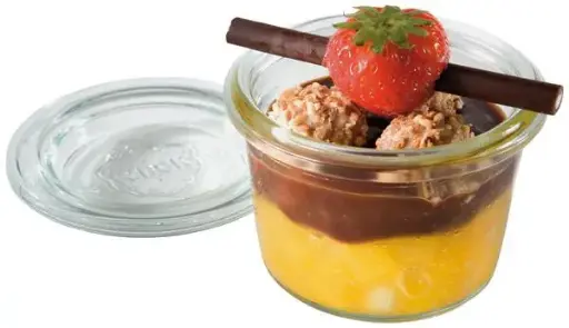 [82310] Tarro Weck Con Tapa 6X5,5 Cm. 8 Cl. Pack 12 Unidades