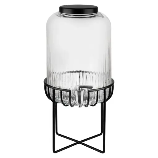 [10451] Dispensador Bebidas Con Grifo Y Soporte Urban 7 L.