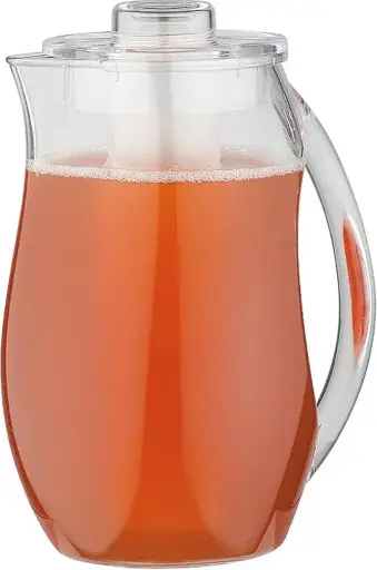 [10769] Jarra Buffet Acrilica Con Acumulador De Hielo 2.8 L.