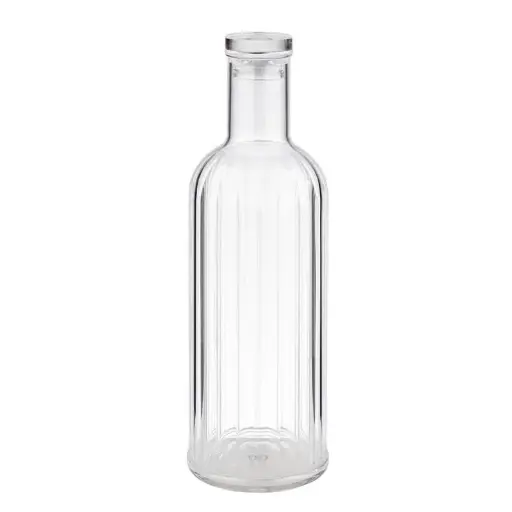 [10749] Botella Stripes Ms. Plastico Verde 1 L.