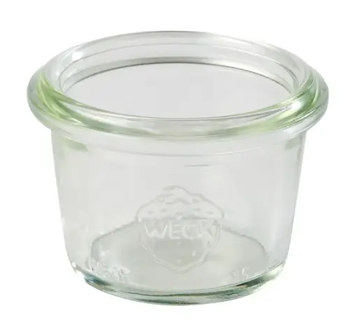 [82359] Tarro Weck Sin Tapa 5X3.5 Cm. 3.5 Cl. Pack 12 Unidades