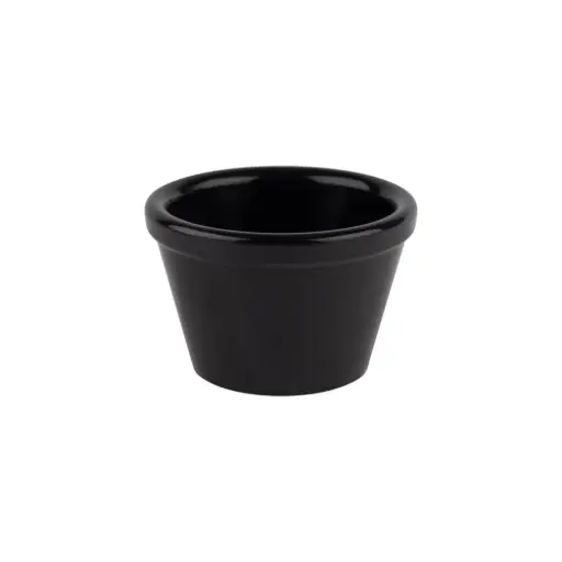 [79015] Ramequin Melamina Friendly Negro 6 Cm.