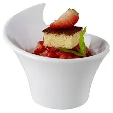 [79041] Bol Degustacion Melamina Friendly Blanco 8,5X7X6 Cm.