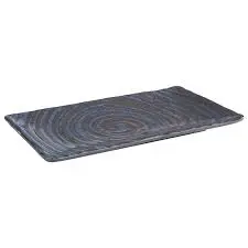 [85025] Fuente Rectangular Loops Melamina 23,5X13,5X1,5 Cm.
