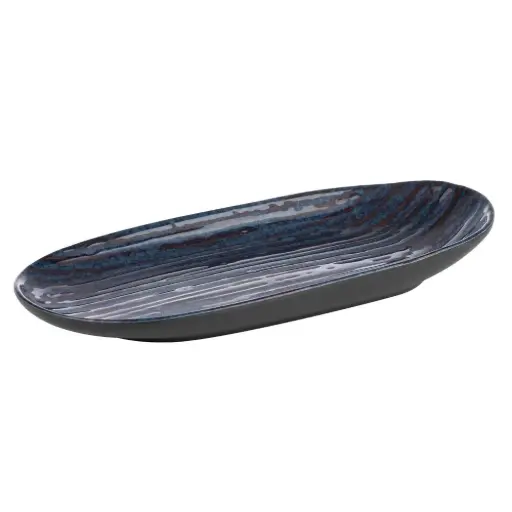 [85055] Fuente Loops Melamina Oval 28X13,5X4 Cm.