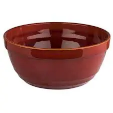 [85111] Ensaladera Emma Melamina Roja 23 Cm.