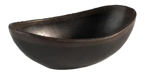 [84733] Ensaladera Oval Marone Melamina 27,5X19X9 Cm.