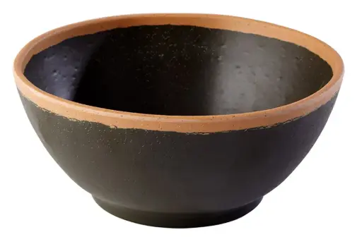 [84572] Ensaladera Crocker Melamina Marron 16X7 Cm.