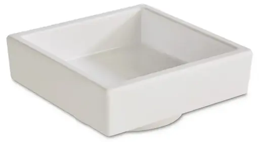 [15473] Bol Bento Asia Plus Melamina Blanco 7.5X7.5X3 Cm.