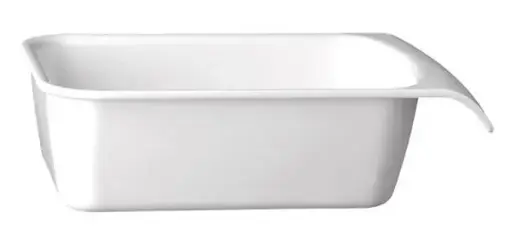 [83962] Fuente Gn. Melamina Blanca Cascade 1/4 75