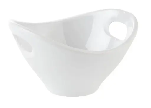 [84449] Bol Degustacion Mini Melamina Blanco 13X12X7,5 Cm.