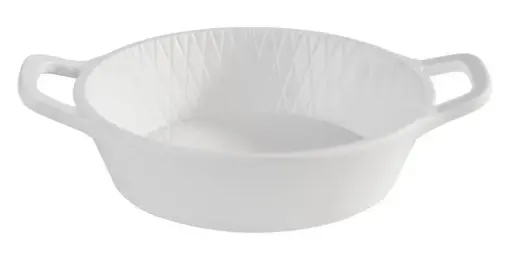 [84775] Bol Degustacion Mini Melamina Blanco Con Asas 8,5X2,5 Cm.