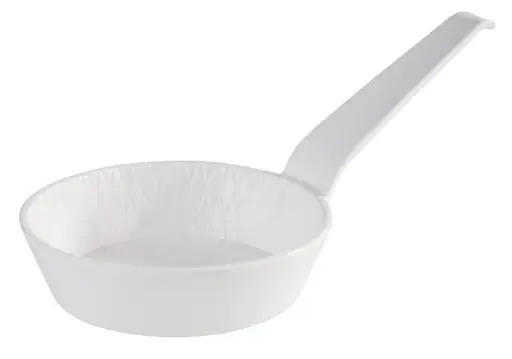 [84776] Bol Degustacion Mini Melamina Blanco Con Mango 8,5X2,5 Cm.