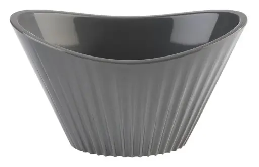 [84783] Bol Degustacion Mini Melamina Antracita 9,5X5,5X5,5 Cm.