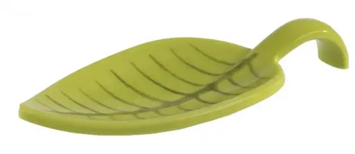 [83889] Cuchara Degustacion Melamina Verde 10X4,5X1 Cm.