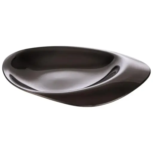 [40793] Plato Degustacion Pebble Bronce 8,5X8X1 Cm. 4 Unidades