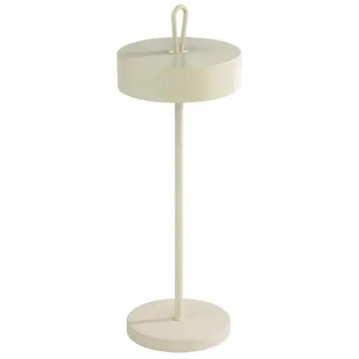 [17003] Lampara Led Cleo Blanco Crema 11X30,5 Cm.