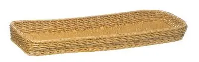 [50905] Cest Rattan Rectangular Profiline 40X30X5 Cm.