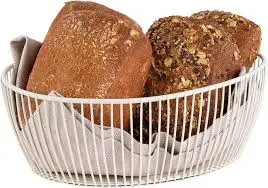 [30428] Cesta Metalica Svart Blanca 24X19 Cm.