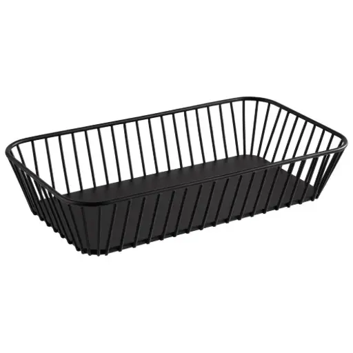 [30417] Cesta Metalica Urban Negra Gn. 1/3