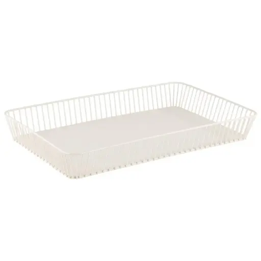 [30435] Cesta Metalica Urban Blanca Gn. 1/1