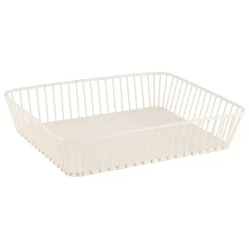 [30436] Cesta Metalica Urban Blanca Gn. 1/2