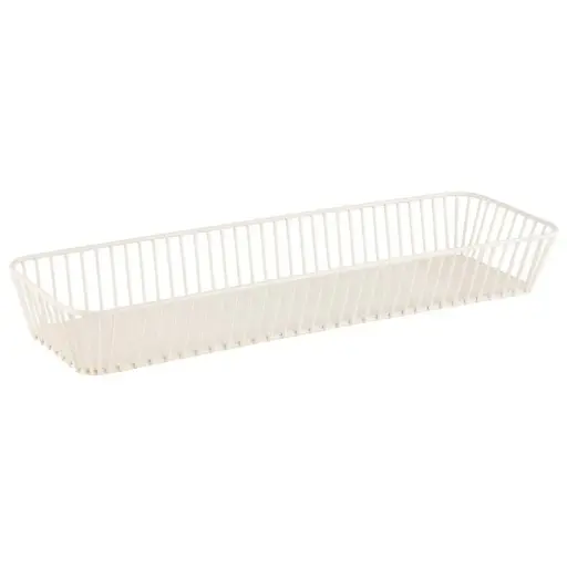 [30439] Cesta Metalica Urban Blanca Gn. 2/4