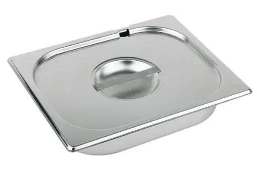 [81791] Tapa Gn. Inox. 2/3