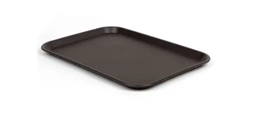 [41046] Bandeja Fast Food Marron 350X270X20 Mm.                          