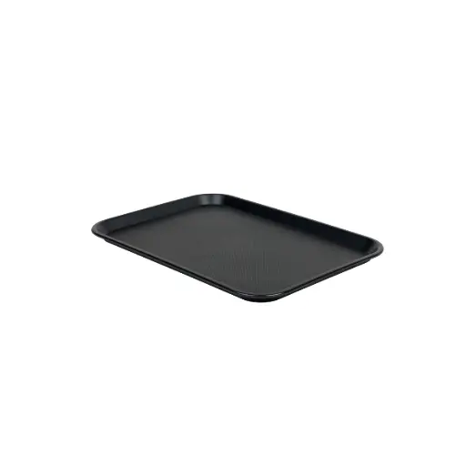 [19046] Bandeja Fast Food Negra 350X270X20 Mm.                           