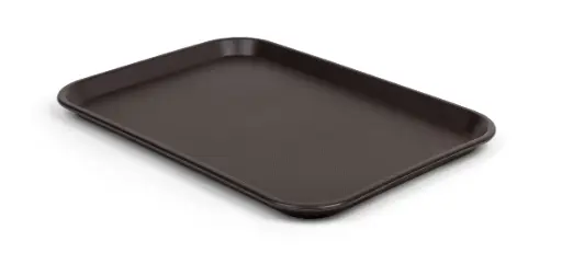 [41048] Bandeja Fast Food Marron 458X355X25 Mm.                          