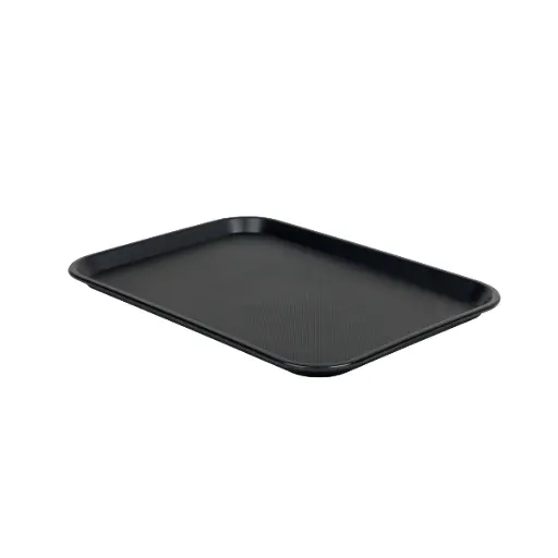 [19048] Bandeja Fast Food Negra 458X355X25 Mm.                           